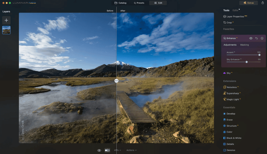 Skylum Reviews AI photo editing in Skylum