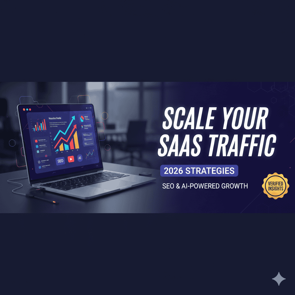 Detailed guide on how to Scale Your SaaS Traffic in 2026