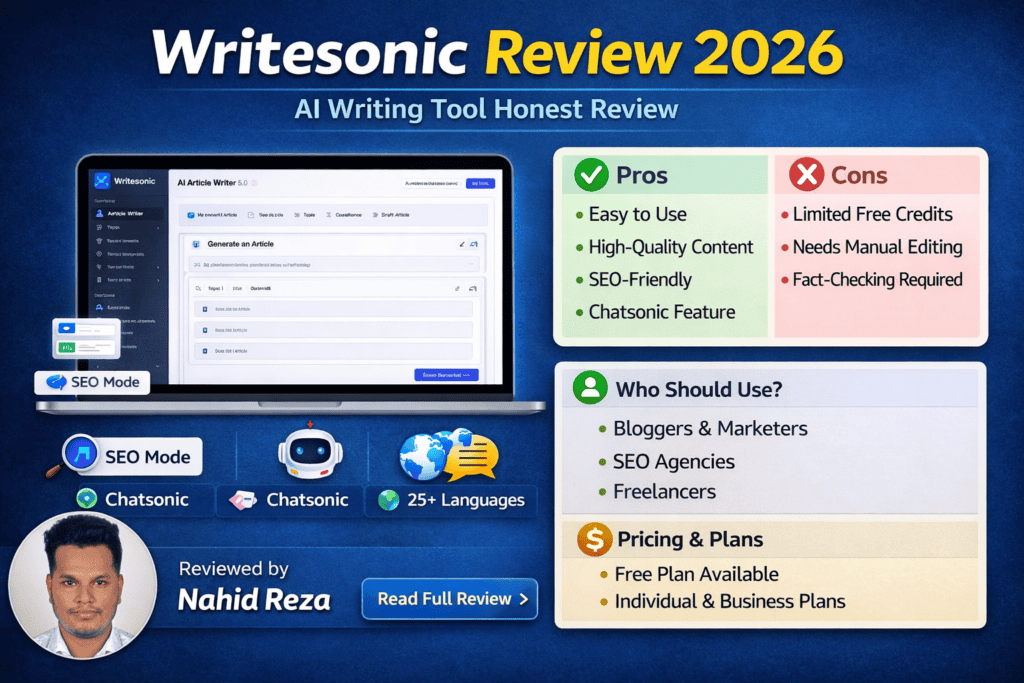 Writesonic Review 2026