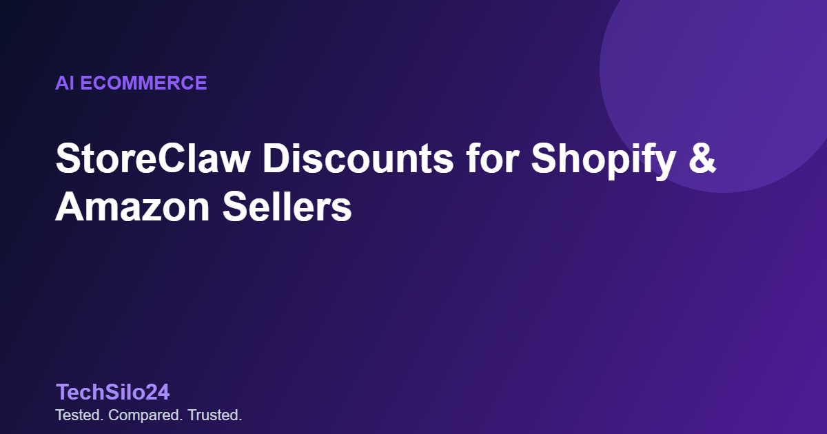 StoreClaw discounts for Shopify